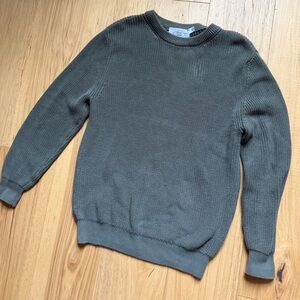 Men's Small Alex Crane Bay Sweater in Pine Green